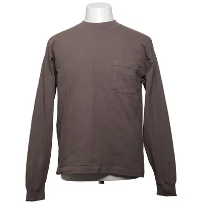 T-shirt à manches longues (Marron) de Los Angeles Apparel Coton