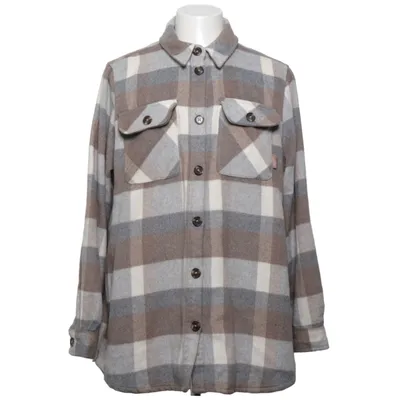 Overshirt (Grijs, Bruin, Wit) van Kayoba Acryl, Nylon, Gerecycled polyester, Wol