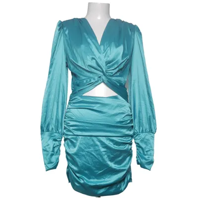 Jurk (Blauw) van Glamaker Elastaan, Polyester