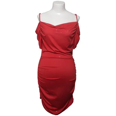 Jurk (Rood) van CBR Katoen, Polyester