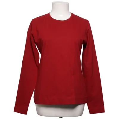 Langærmet t-shirt (Rød) fra Add It Bomuld, Elastan