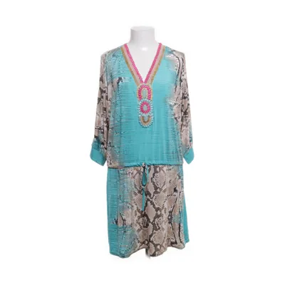 Klänning (Blå, Flerfärgad) från Trois Ka Elastan, Polyester