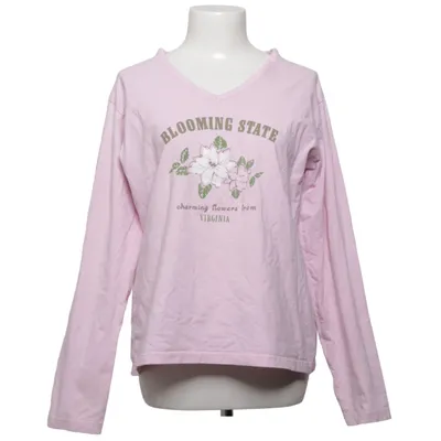 Langærmet t-shirt (Pink) fra Port Louis Bomuld, Elastan