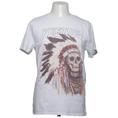 T-shirt (Hvid, Flerfarvet) fra Kanye West Merchandise Bomuld