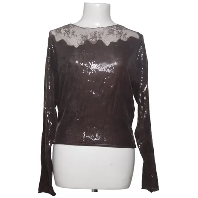 Top (Braun) von Zara Viskose