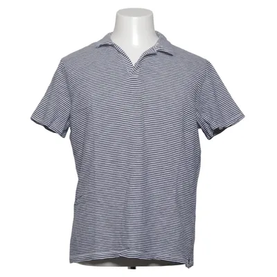 Polotrøje (Hvid, Blå) fra H&M Man Bomuld
