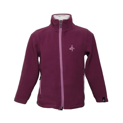 Fleece jacket (Purple) from Cross Sportswear Polyester