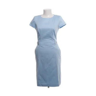 Dress (Blue) from Hugo Hugo Boss Cotton, Elastane, Cupro, Polyester