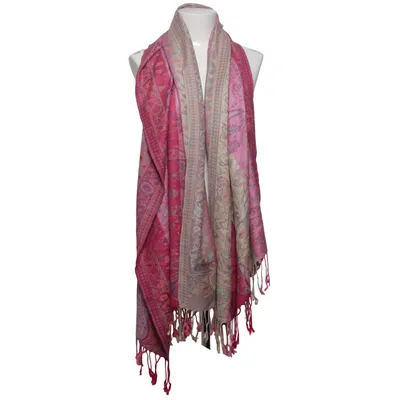 Scarf (Pink, Multicolored) from Cashmere Cashmere, Silk