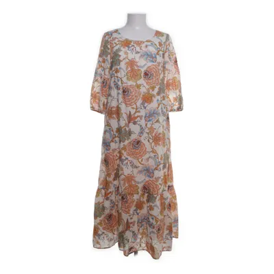 Maxikjole (Flerfarvet, Hvid, Orange) fra More & More Bomuld, Viscose