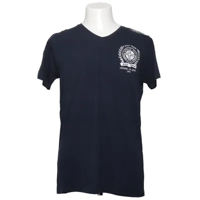 T-shirt (Blauw) van Rivaldi Katoen