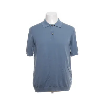 Poloshirt (Blauw) van Arket Zijde, Katoen