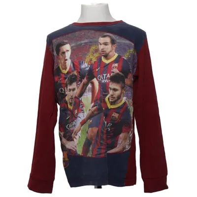 Lange mouwen shirt (Rood, Blauw, Meerkleurig) van FC Barcelona Katoen