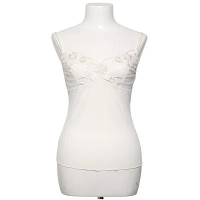 Haut de pyjama (Blanc) de Miriale Élasthane, Polyamide, Polyester