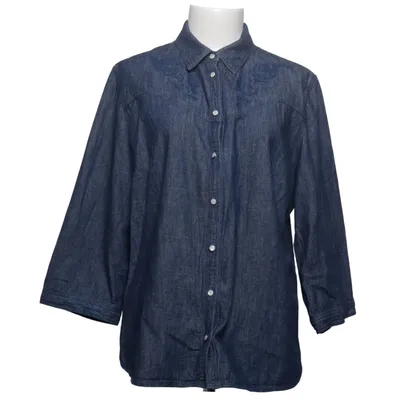 Denim shirt (Blue) from John Baner Cotton