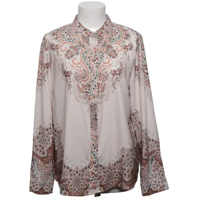 Blouse (Beige, Brown, Multicolored) from Buch Copenhagen Cotton, Polyester