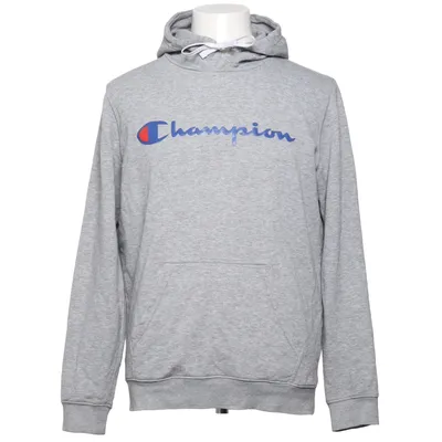 Sweat à capuche (Gris) de Champion Coton, Polyester, Viscose