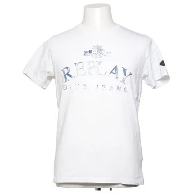 T-shirt (White) from Replay Cotton