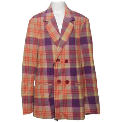 Blazer (Orange, Lilla, Flerfarvet) fra Paade Mode Bomuld