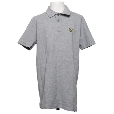 Poloshirt (Grijs) van Lyle & Scott Junior Katoen, Viscose