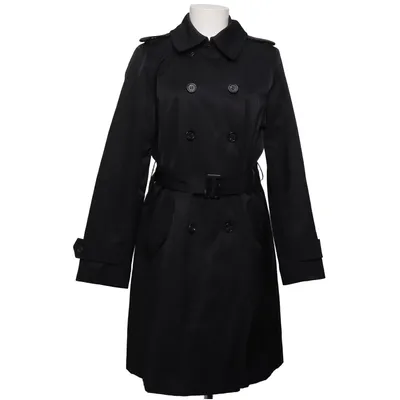 Trench-coat (Noir) de Lauren Ralph Lauren Coton, Polyester