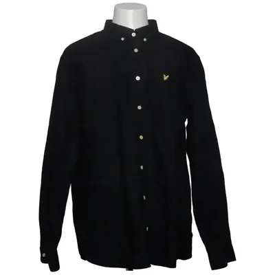 Overhemd (Zwart) van Lyle & Scott Organisch katoen