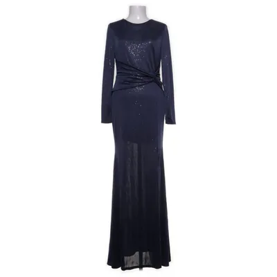 Robe de soirée (Bleu) de Bubbleroom Occasion Élasthane, Fibre métallique, Polyester