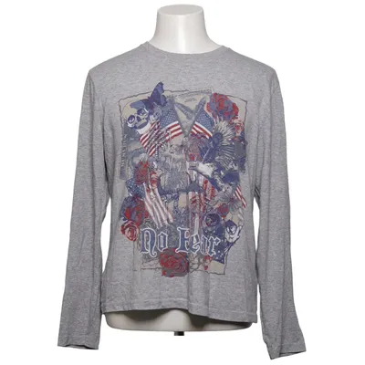 Langarmshirt (Grau) von No Fear Baumwolle, Polyester