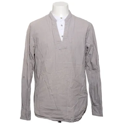 Chemise (Gris, Blanc) de Skill Coton