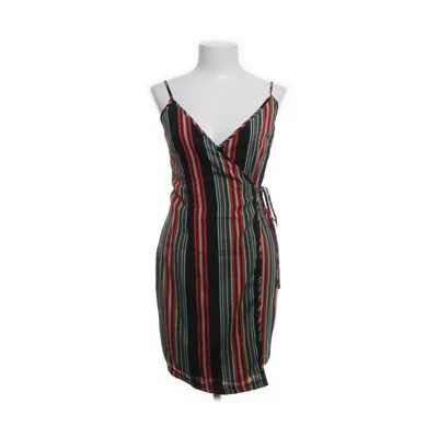 Robe portefeuille (Noir, Multicolore) de PrettyLittleThing Polyester