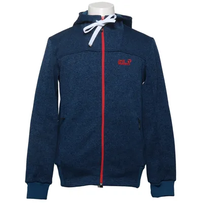 Hættetrøje (Blå) fra Jack Wolfskin Polyester