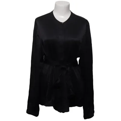 Wrap blouse (Black) from Philosophy Blues Original Elastane, Silk