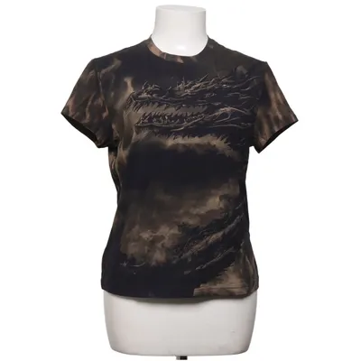 T-shirt (Bruin) van Weekday Katoen, Elastaan