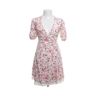Omlottklänning (Vit, Flerfärgad) från Sanne Alexandra Elastan, Polyester, Viskos