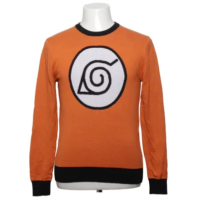 Tröja (Orange, Svart) från Naruto Akryl, Bomull