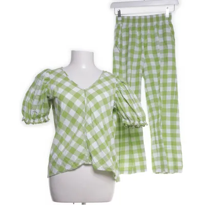 Set (Green, White) from HUNKØN Cotton