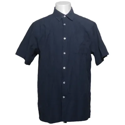 Kortärmad skjorta (Blå) från S.C.W Bomull, Polyester
