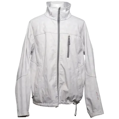 Outdoor jacket (Gray, White) from Northbrook Sports Elastane, Polyester