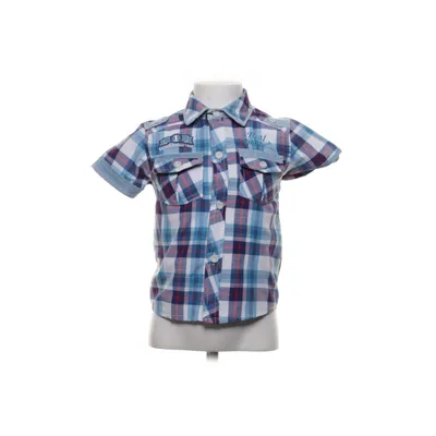 Kortärmad skjorta (Blå, Vit, Röd, Flerfärgad) från Zero One Bomull, Polyester