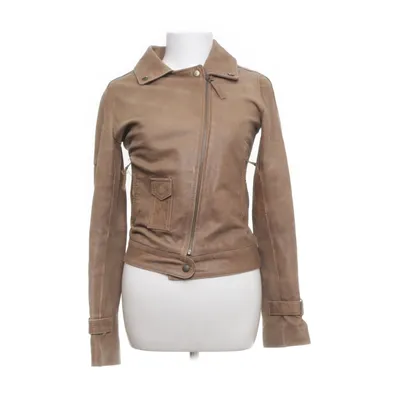 Bikerjacka (Brun) från Basic Apparel