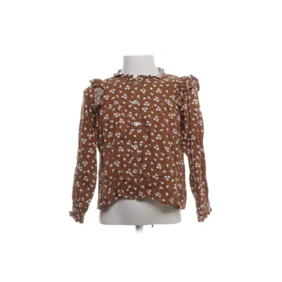 Blouse (Marron, Blanc) de Rylee & Cru Coton