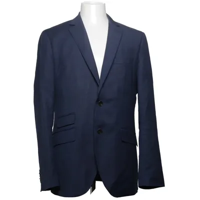 Kavaj (Blå) från The Tailoring Club Bomull, Polyester, Viskos, Ull