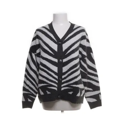 Kofta (Grå, Vit) från Gina Akryl, Elastan, Polyester, Ull