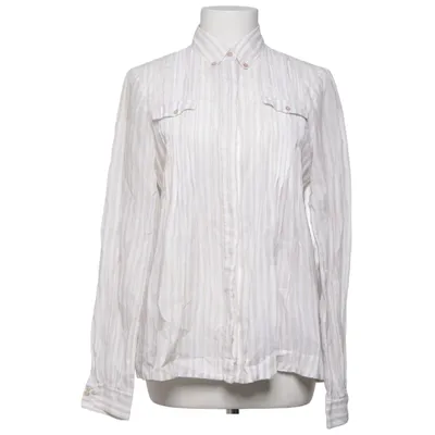 Skjorta (Beige, Vit) från Massimo Dutti Woman
