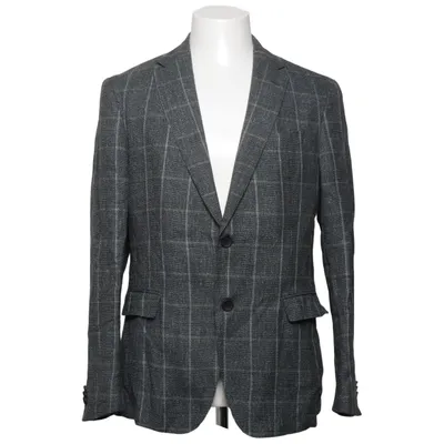 Blazer (Gris) de Hugo Boss Lin, Viscose, Laine