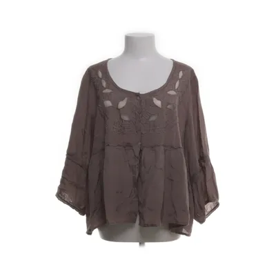 Top (Brun) fra Zizzi Polyamid, Viscose