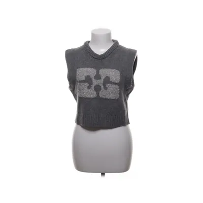 Slipover (Grå) från Ganni Metallfiber, Polyamid, Ull