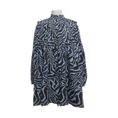 Klänning (Blå, Svart) från Ganni Bomull