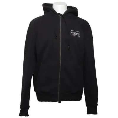 Hoodie (Black) from DePalma Cotton, Polyester