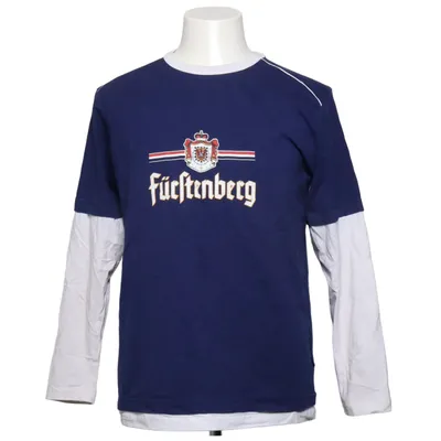 Maillot de baseball (Bleu, Blanc) de Fürstenberg Coton, Élasthane